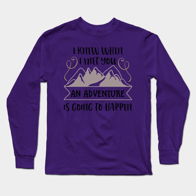 Motivational Mountaines Long Sleeve T-Shirt by Rizaldiuk